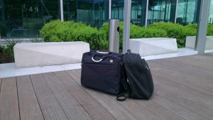 Moment détente avant l'embarcation.